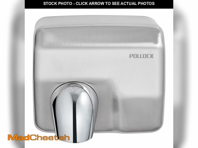 Lot 74-14430611 - Pollock Commercial Hand Dryer Wall Mounted - UNUSED