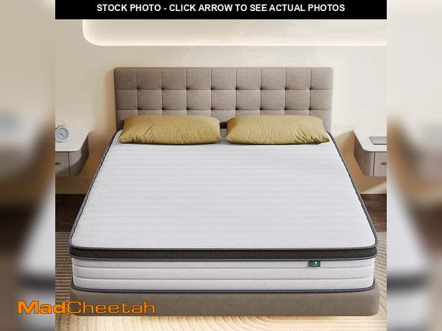 Lot 74-13765514 - Full Size Mattress in a Box, Z-HOM 10" Hybrid Mattress Medium Firm Cool Comfort Pocket Spring,CertiP...