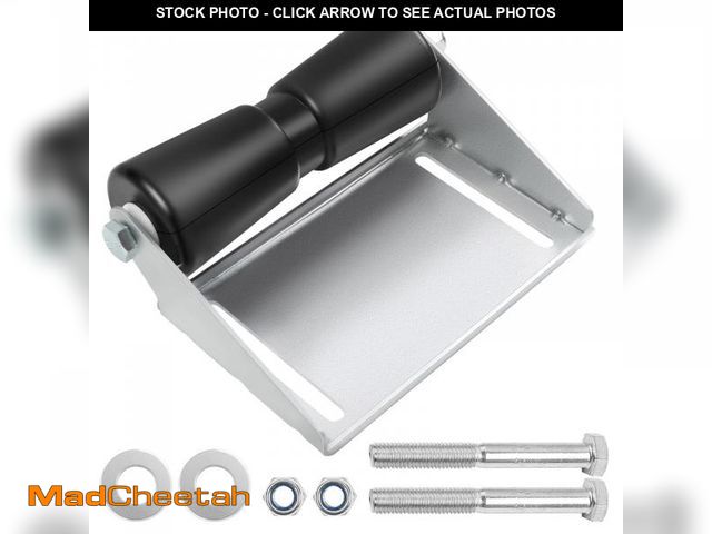 Lot 74-12305816 - DTNESS 12 Inch Boat Trailer Rollers with Panel Brackets Assembly, Keel Roller Assembly Kit with Roll...