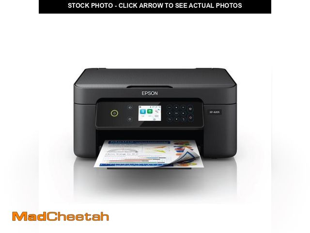 Lot 74-12423191 - (MISSING POWER CORD) Epson Expression Home XP-3200 Wireless Color Printer with Scanner and Copier, A...