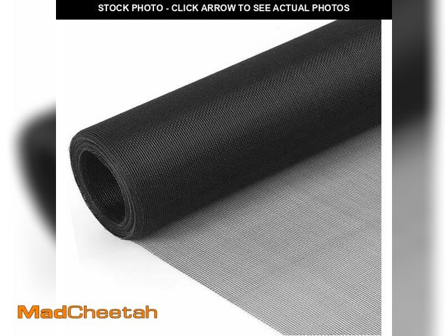 Lot 74-13067214 - 304 Stainless Steel Mesh Screen Roll 39.4 inch x 65.6 ft Window Screen Replacement Wire Mesh for Air...