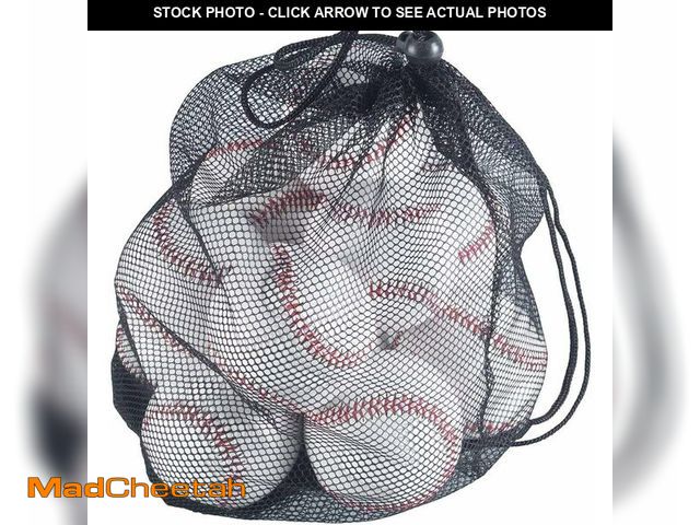 Lot 74-14153615 - Tebery 12 Pack Standard Size T-Ball Training Baseballs, Reduced Impact Kids Safety Baseball, Unmarke...