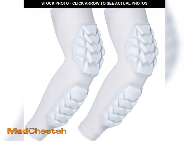 Lot 74-12214577 - COOLOMG Arm Pads Padded Forearm Elbow Sleeves Protection Support for Football Basketball Volleyball ...