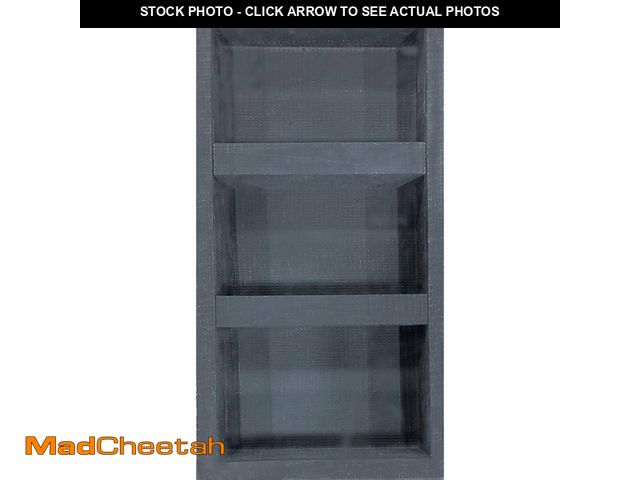 Lot 74-14280621 - Everbilt Watershield Shower System 13.25 in. x 27.25 in. x 3.5 in.  Shower Niche With Two Adjustable...