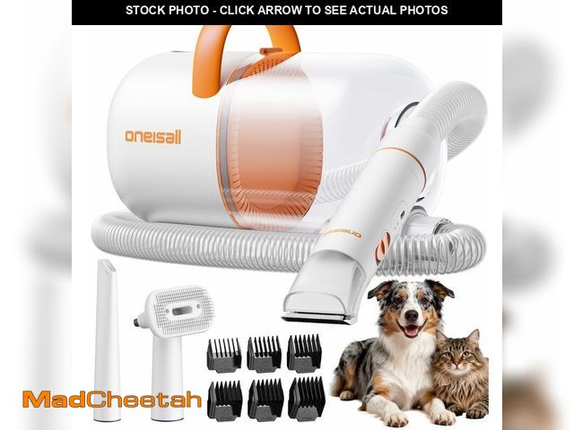 Lot 74-14479289 - oneisall Dog Grooming Vacuum - 15000Pa Suction, Captures 99% Pet Hair to Reduce Shedding, Dog Groomi...