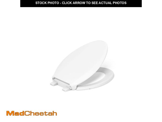 Lot 74-14445273 - KOHLER Cachet Elongated Toilet Seat in White - UNUSED
