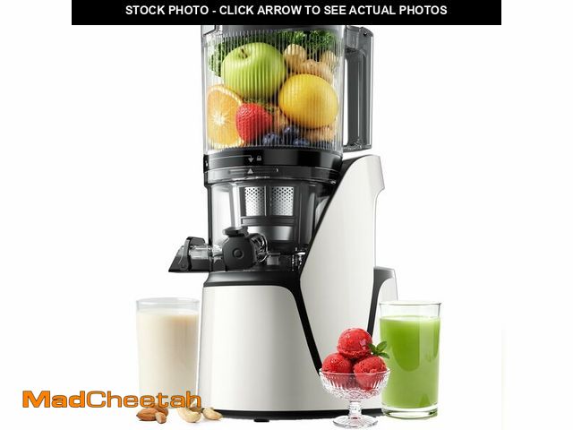 Lot 74-13568508 - EanOruus Juicer Machines, 3-in-1 Cold Press Juicer with 6.5" Extra Large Chute, 100oz Large Capacity...