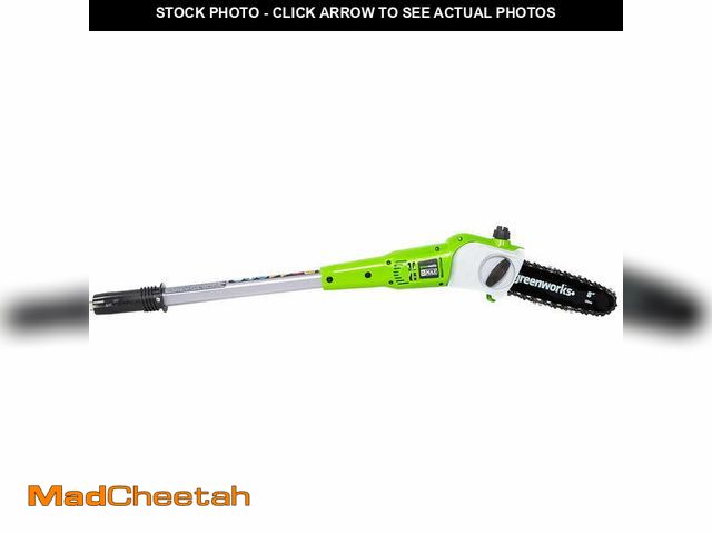 Lot 74-12781132 - greenworks 8-inch 40v pole saw attachment ps40a00 - UNUSED