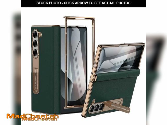 Lot 74-11504400 - Kalernd for Samsung Galaxy Z Fold 6 Phone Case,Luxury Premier Genuine Leather,Full Body Hinge Protec...