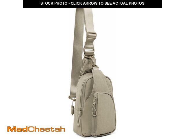 Lot 74-13844738 - ODODOS Sling Bag with Adjustable Straps Crossbody Chest Bag Lightweight Small Backpack for Casual Ou...