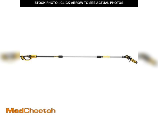 Lot 74-14292529 - DEWALT 20V Lithium-Ion 8 in. Cordless Pole Saw Kit with 5.0 Ah Battery and Charger - UNUSED