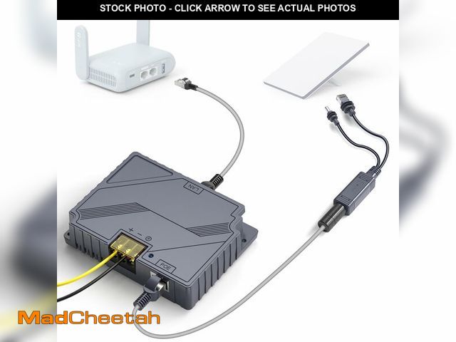 Lot 74-14433996 - XLTTYWLÃÂ® 150W 9-36V PoE Injector &amp; Splitter for Starlink Mini/Mini X - UNUSED