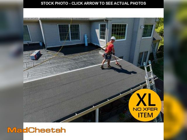 Lot 74-12933714 - Liberty 3 ft. x 34 ft. (100 sq. ft.) SBS Self-Adhering Cap Sheet Roll for Low Slope Roofing in Black...