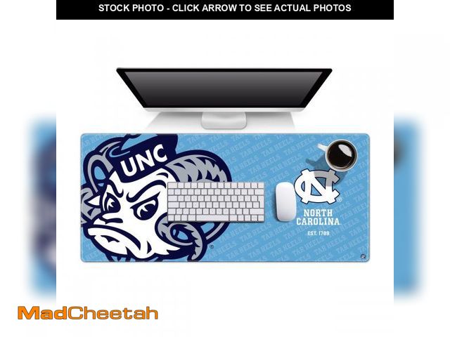 Lot 74-12123587 - YouTheFan NCAA North Carolina Tar Heels Logo Series Desk Pad - UNUSED