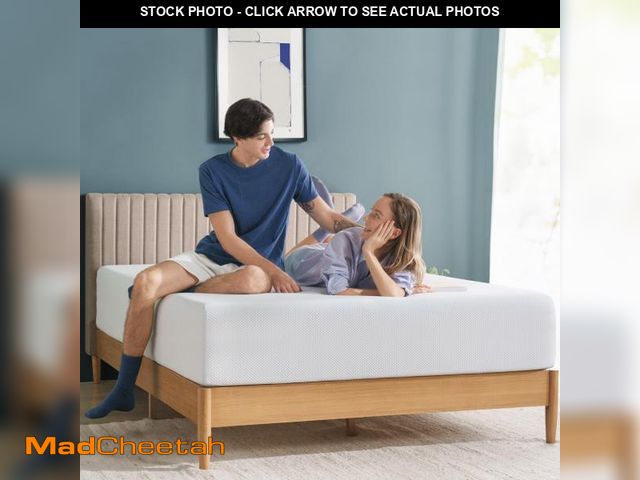 Lot 74-12103715 - ZINUS 10 Inch Green Tea Cooling Memory Foam Mattress [New Version], Queen, Fiberglass Free, Medium F...