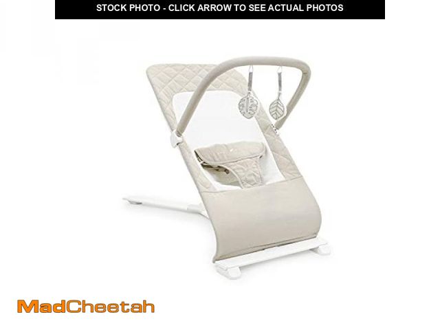 Lot 74-12398813 - Baby Delight Alpine Deluxe Portable Bouncer, Infant, 0-6 Months, 100% GOTS Certified Cotton Fabrics,...