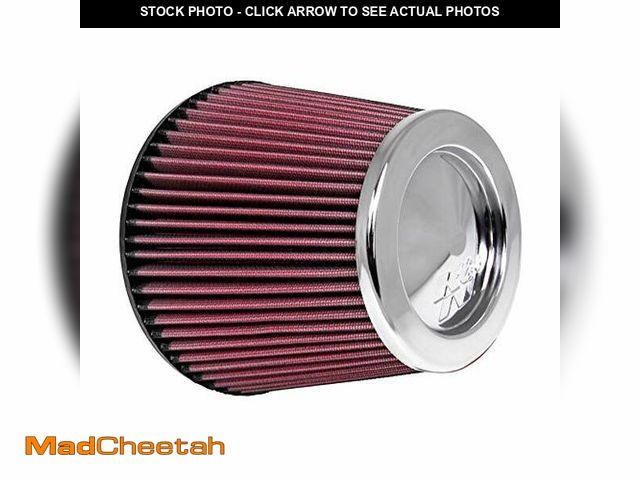 Lot 74-11360411 - K&amp;N High-Flow Original Lifetime Universal Clamp-On Air Filter: High Performance, Premium, Washab...