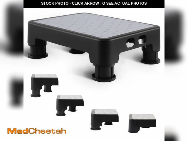 Lot 74-14207540 - COOL-ANGLE Adjustable Step Stool for High Beds &amp; SUV - Non-Slip Mobility Platform for Seniors, 6...