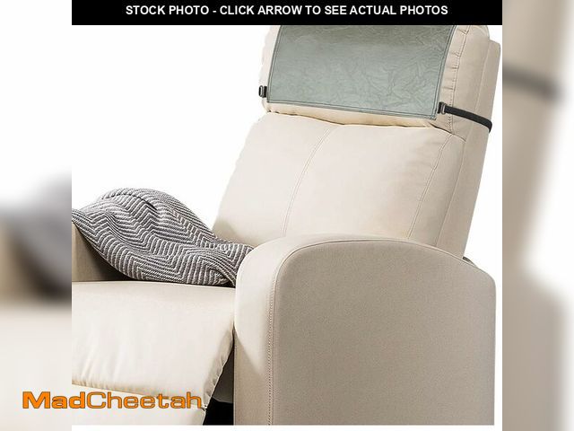 Lot 74-10826097 - SCNK Recliner Headrest Protector-Faux Leather Headrest Covers for Recliners,Recliner Headrest Cover ...