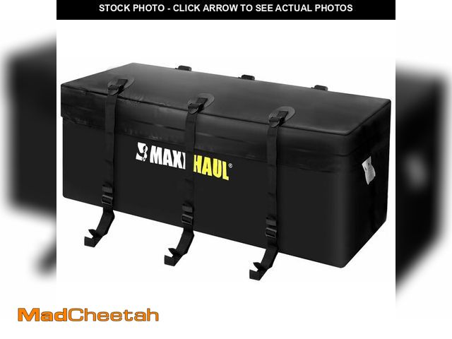 Lot 74-14278096 - MaxxHaul 70209 Soft Shell Cargo Carrier Bag for Hitch Mount Cargo Rack - Heavy Duty and Water Resist...