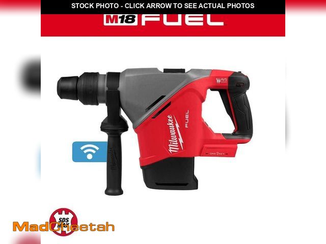 Lot 74-14252625 - Milwaukee M18 FUEL 18V Lithium-Ion Brushless Cordless 1-9/16 in. SDS-Max Rotary Hammer (Tool-Only) -...