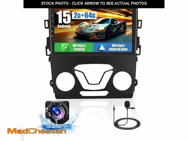 Lot 74-12842572 - Inefala 2+64G Android 13 CarPlay Car Stereo Radio for Ford Fusion Mondeo 2013-2019, 9'' HD Touch Scr...