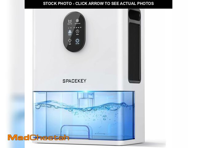 Lot 74-12452491 - Dehumidifier, 106 OZ Water Tank (1000 sq.ft) Dehumidifiers for Home, Quiet Dehumidifier for Bathroom...