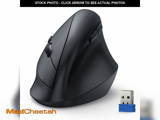 Lot 74-14432551 - TECKNET Ergonomic Mouse, Vertical Wireless Mouse 2.4G, Computer Mouse with 6 Adjustable 4800 DPI, Qu...