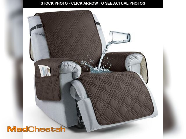 Lot 74-14153561 - TAOCOCO 100% Waterproof Recliner Chair Cover, Non Slip Covers for Recliner Chair with Pocket, Washab...