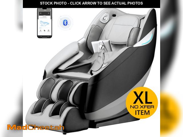 Lot 74-13776533 - Upgo 4D Massage Chair with APP Control,55" SL Track,3 Zero Gravity Modes,Leather - USED