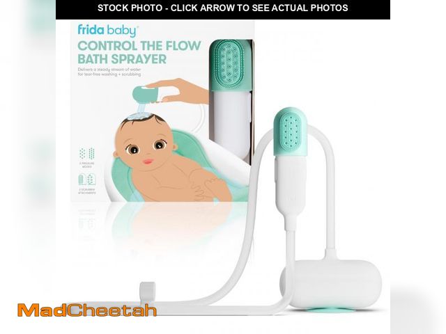 Lot 74-11849806 - Frida Baby Control The Flow Bathtub Sprayer Attachment for Baby Bathtub, Baby Bath Shower Head with ...