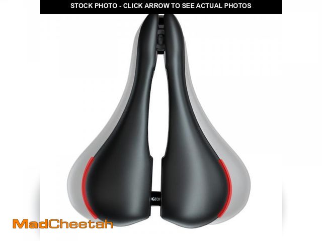 Lot 74-12307975 - HUGEOAKS Width Adjustable Bike Seat - Comfortable Prostate Friendly Bicycle Saddle Suitable for Moun...