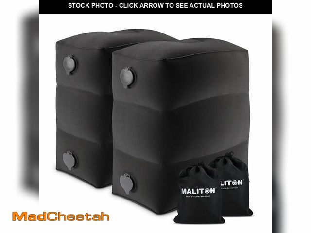 Lot 74-14382781 - Maliton Inflatable Foot Rest Pillow, Airplane Travel Bed for Toddler, Car Seat Foot Rest for Kids, A...
