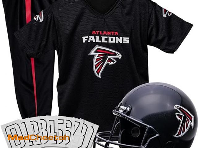 Lot 74-12399049 - Franklin Sports boys NFL Team Licensed Deluxe Youth Uniform Set, Team Color, Small US - UNUSED