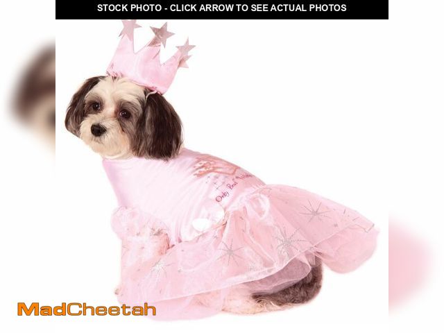 Lot 74-12978604 - The Wizard of Oz: Glinda Pet Costume for for Dogs or Cats by Rubies, Large - USED