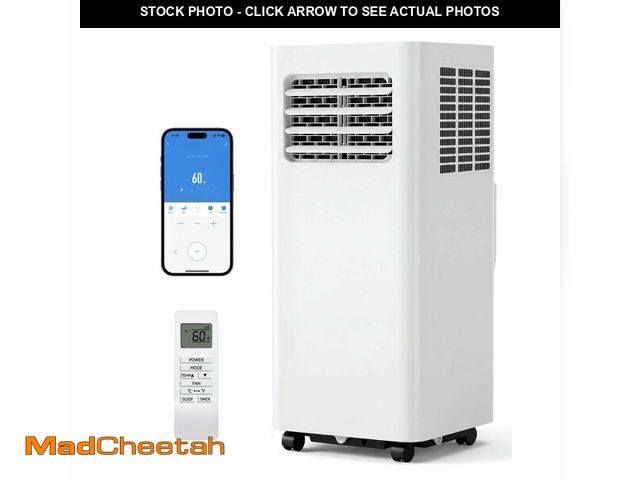 Lot 74-14251644 - Energlow 12000 BTU Portable Air Conditioner, 3-in-1 Cools 600 Sq.Ft, Quiet AC with Fan &amp; Dehumid...