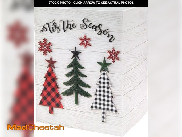 Lot 74-12365725 - Avanti Linens - Wastebasket, Decorative Trash Can, Resin Bathroom Essentials, Christmas Decorations ...