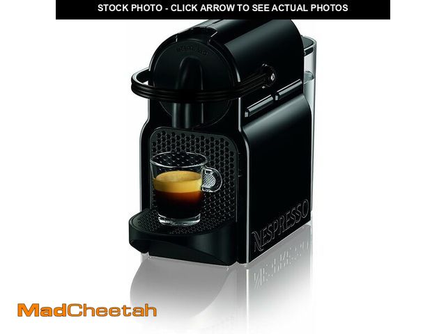 Lot 74-12574944 - Nespresso Inissia Espresso Machine by De'Longhi,24 oz, 1200 watts, Black - UNUSED