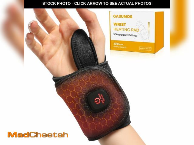 Lot 74-13330807 - Wrist Heating Pad, Heated Wrist Wrap, Heating Pad for Wrist Cordless, Heated Wrist Wraps for Pain wi...