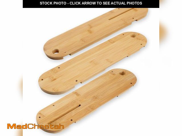 Lot 74-12599634 - 3 Pcs Zero Clearance Inserts Fit with Delta 36-725, 36-725T2, 36-5152, 36-5000, 36-5000T2 Table Saws...