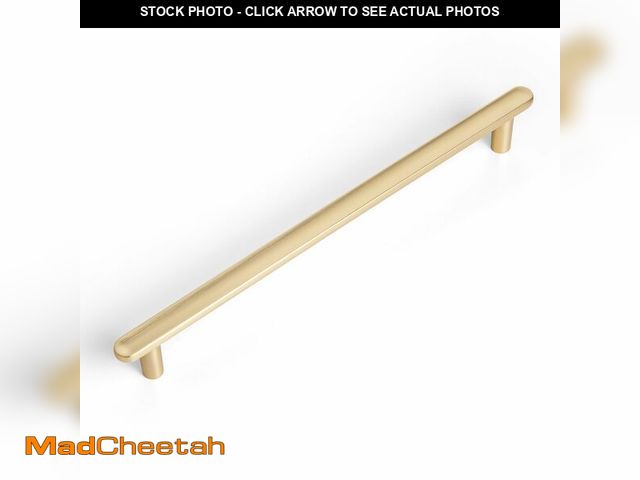 Lot 74-14426736 - Goo-Ki 6 Pack 7 9/16" Classic Curvature Champagne Bronze Cabinet Handles - Timeless Appeal Meets Mod...