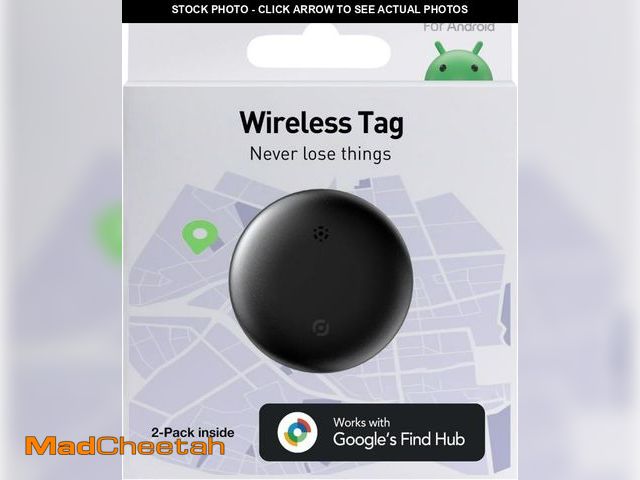 Lot 74-12323342 - Android Air Tracker 2 Pack: Smart Tracker(2025), Compatible with Google's Find Hub/Find My Device (A...