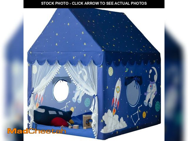 Lot 74-12713705 - Kids Play Tent Playhouse Indoor Tent for Kids Boys Toddler, Large Castle Play House Bed Tents Spaces...