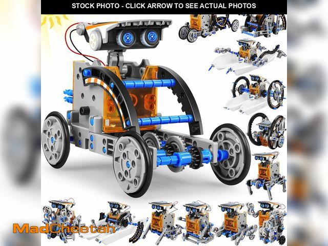 Lot 74-12698982 - Bottleboom STEM 13-in-1 Education Solar Power Robots Toys for Boys Age 8-12, Educational Toy Science...