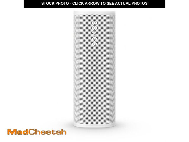 Lot 74-12292191 - Sonos - Roam 2 Portable Smart Speaker with Waterproof and Dustproof Design (Each) - White - UNUSED