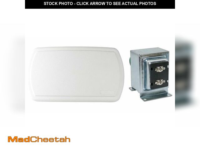 Lot 74-14383390 - Newhouse Hardware 24V Doorbell Kit with Chime &amp; Transformer Ã¢â¬â Wired System, Reliable Powe...