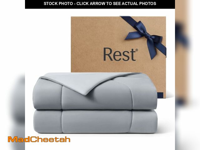 Lot 74-12716544 - RESTÃÂ® EvercoolÃÂ® Cooling Comforter, Full/Queen, Blanket for Hot Sleepers, All Season Bedding to...