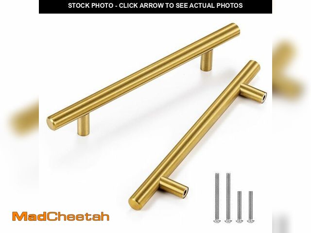 Lot 74-12434853 - CZC HOME 15 Pack 7.5 Inch Cabinet Pulls Stainless Steel Drawer Handles, 5" Hole Center Drawer Pulls ...