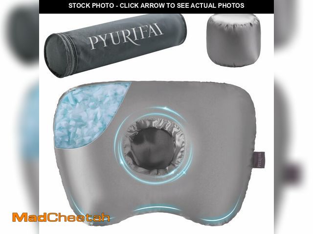 Lot 74-14151661 - Piercing Pillow - Ear Piercing Pillow With Foam Plug, Adjust Shredded Memory Foam Picrcing Pillow Fo...