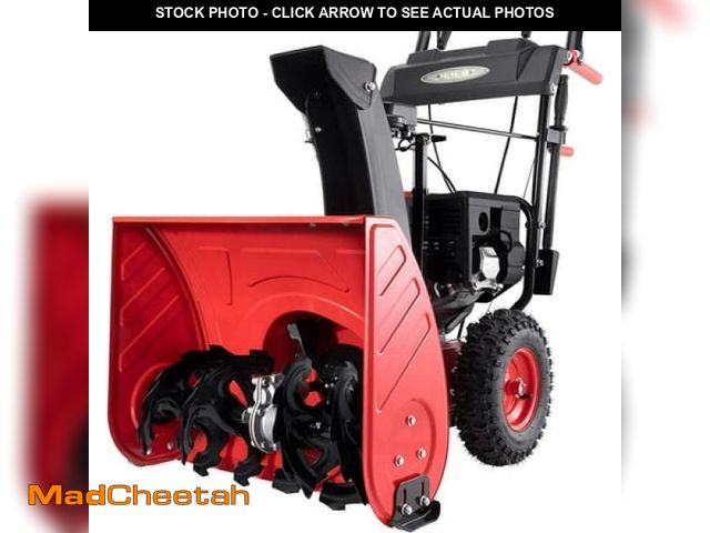 Lot 74-12156004 - PowerSmart Snow Blower Gas Powered Self Propelled 26-inch 2-Stage 212cc  Outdoor Electric Starter  L...